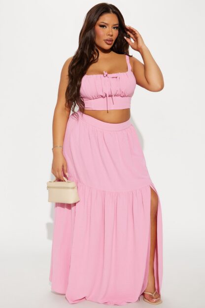 Set de Falda Maxi y Top Corsé Estilo Country - Image 4