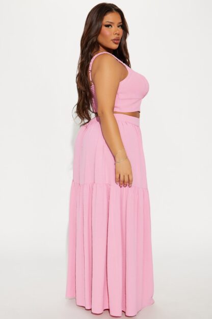 Set de Falda Maxi y Top Corsé Estilo Country - Image 6