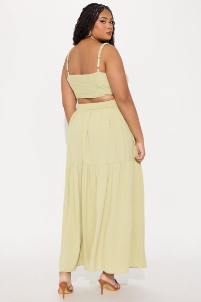 Set de Falda Maxi y Top Corsé Estilo Country - Image 12