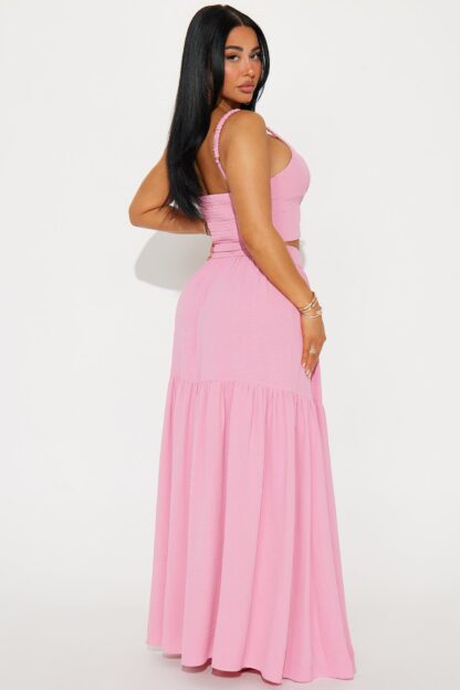 Set de Falda Maxi y Top Corsé Estilo Country - Image 3