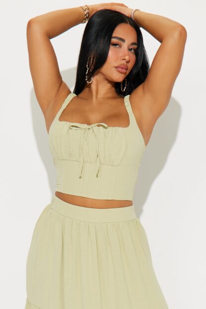 Set de Falda Maxi y Top Corsé Estilo Country - Image 8