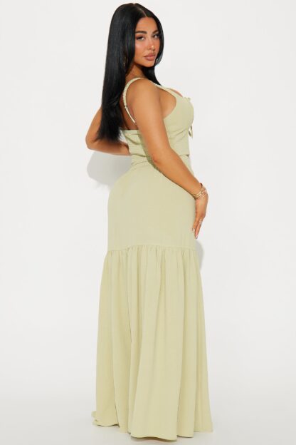 Set de Falda Maxi y Top Corsé Estilo Country - Image 9