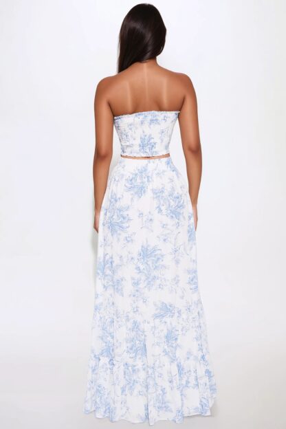 Conjunto Maxi Falda y Crop Top Oasis Salvaje - Image 3